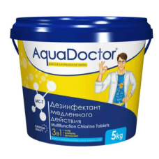 Хлор медл. таб. 200 гр. Aquadoctor  МС-Т  5кг (комплексная обработка) 2491