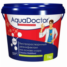 Хлор быстрый в таб. 20 гр. Aquadoctor  С-60Т 1кг  (17509)