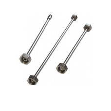 Жест. подвод для смесителя лат. трубка 50 см.х1/2"вр хром TL50A 