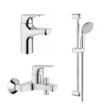 BAU FLOW Комплект смесит с душ. ст. 121624 BAU FLOW Комплект смесит с душ. ст. 121624