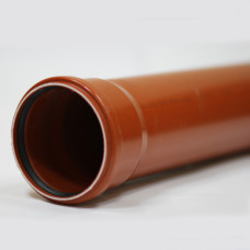 Кан Труба D110 L3000        (рыжая) ППР